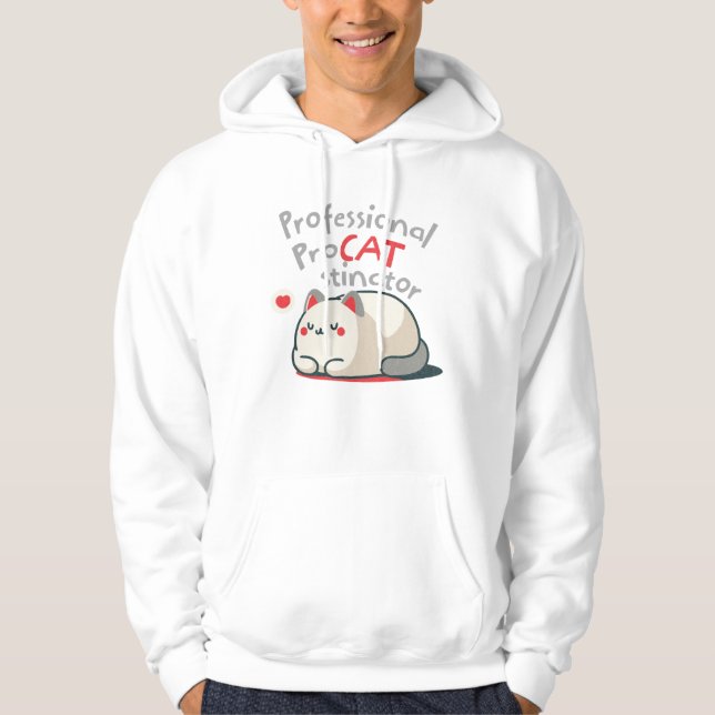 Professionell ProCatstinator Hoodie  (Framsida)