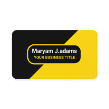 Professionell QR Code Black Guld