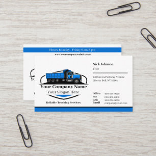 Professionell QR-kod för dumpertransportföretag Visitkort