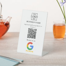 Professionell QR-kod för Google-recensioner Företa