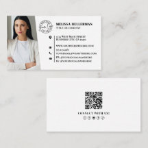 Professionell QR-kod Foto Din Logotyp