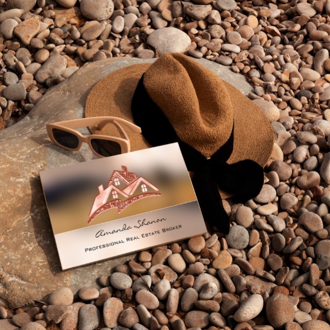 Professionell Real Gods Agent Broker Luxury House Visitkort (Skapare uppladdad)