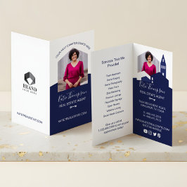 Professionell Real Gods Agent Photo & Services Visitkort