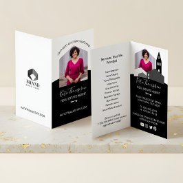 Professionell Real Gods Agent Photo & Services Visitkort