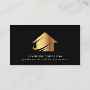 Professionell Real Gods Broker Agent Visitkort