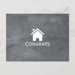 Professionell Real Gods Gratulerar House Vykort