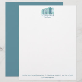 Professionell Real Gods Letterhead Brevhuvud