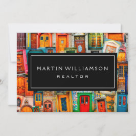 Professionell Real Gods Modern Classic Doors Anteckningskort