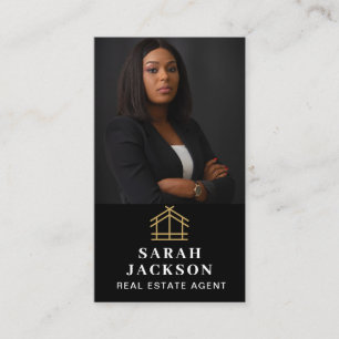 Professionell Real Gods Realtor Lägg till bild QR- Visitkort