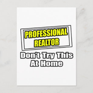 Professionell Realtor..Joke Vykort