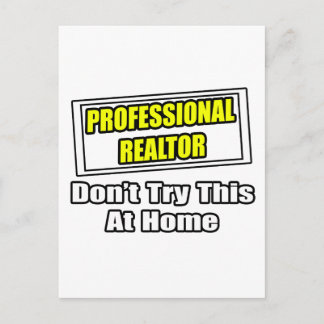 Professionell Realtor..Joke Vykort