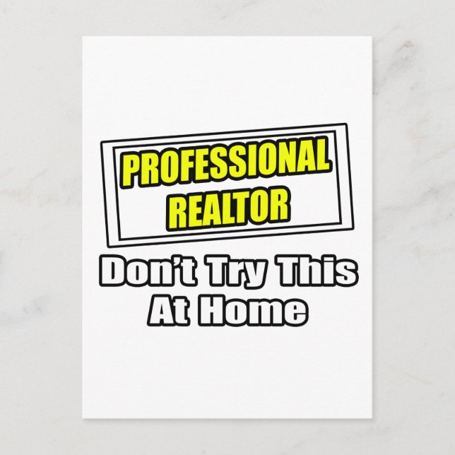 Professionell Realtor..Joke Vykort (Framsida)