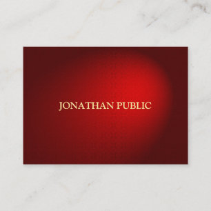 Professionell Red Damask Template Luxury Elegant Visitkort