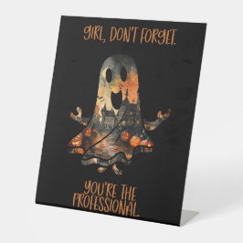 Professionell Reminder Humor Halloween Ghost