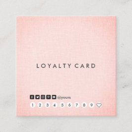Professionell Rengör minimalistisk linbanelån Fyrkantigt Visitkort