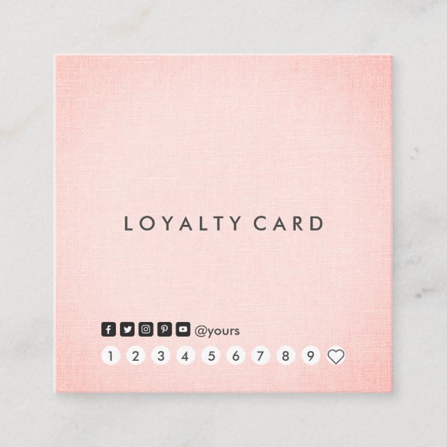 Professionell Rengör minimalistisk  linbanelån Fyrkantigt Visitkort (Framsida)