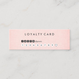 Professionell Rengör minimalistisk linbanelån Mini Visitkort