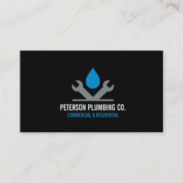 Professionell Rensning av Logotyp, svart Visitkort