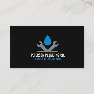 Professionell Rensning av Logotyp, svart Visitkort