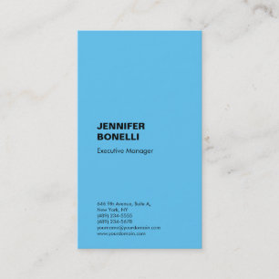 Professionell rent minimalistiskt modernt trendig visitkort