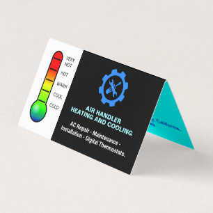 Professionell Reparation, Uppvärmning och Kyla HVA Visitkort