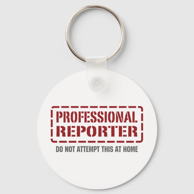 Professionell Reporter Nyckelring (Framsida)