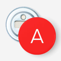 Professionell röd monogram första brev
