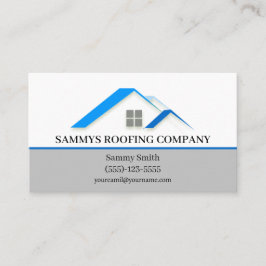 Professionell Roofer-entreprenör Visitkort