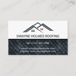 Professionell Roofing Company Kontraktor Visitkort