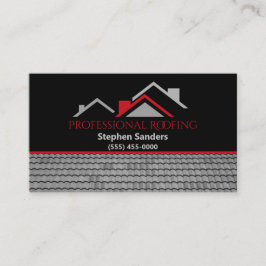 Professionell Roofing Construction Company Visitkort