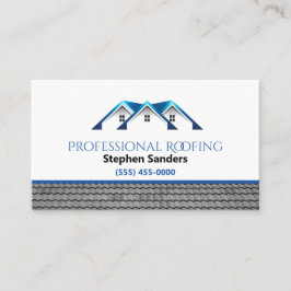 Professionell Roofing Construction Company Visitkort