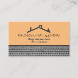 Professionell Roofing Construction Company Visitkort