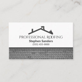 Professionell Roofing Construction Company Visitkort