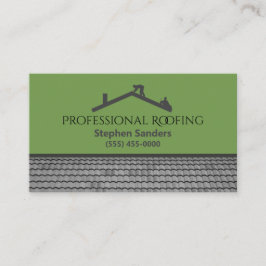 Professionell Roofing Construction Company Visitkort