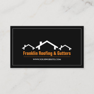 Professionell Roofing & Gutters, Affärskort Visitkort