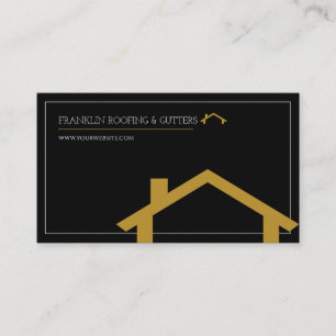 Professionell Roofing & Gutters, Affärskort Visitkort