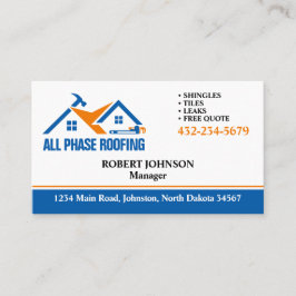Professionell Roofing Service Visitkort