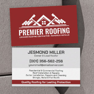 Professionell Roofing Services - Tofer Visitkort