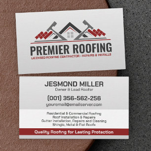 Professionell Roofing Services - Tofer Visitkort