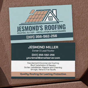 Professionell Roofing Services - Tofer Visitkort