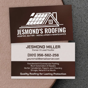Professionell Roofing Services - Tofer Visitkort