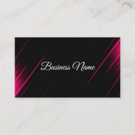 Professionell Rosa & Black Calligraphy Consultant Visitkort