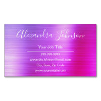 Professionell Rosa Lila Foil Modern