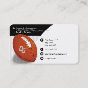 Professionell Rugby Master Sport Visitkort
