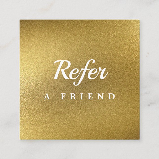 Professionell salong & spa-referenskort | Redigerb Rabattkort (Framsida)