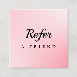 Professionell salong & spa-referenskort Redigerb Rabattkort