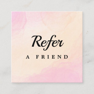Professionell salong & spa-referenskort Redigerb Rabattkort