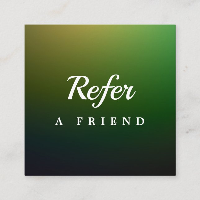 Professionell salong & spa-referenskort | Redigerb Rabattkort (Framsida)