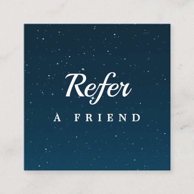Professionell salong & spa-referenskort | Redigerb Rabattkort (Framsida)