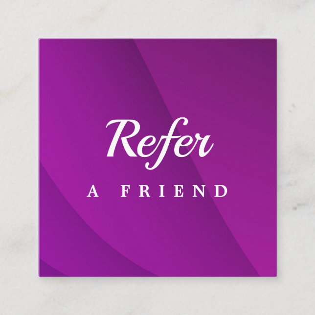 Professionell salong & spa-referenskort | Redigerb Rabattkort (Framsida)